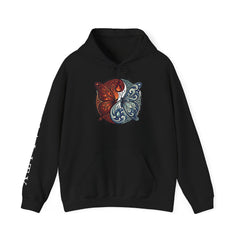 Duality Fire & Water Hooded Sweatshirt