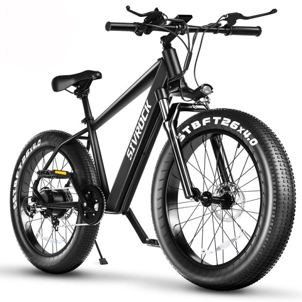 Professional Electric Bike For Adults, 26 X 4.0 Inches Fat Tire Electric Mountain Bicycle, 1000W Motor 48V 15Ah Ebike For Trail Riding, Excursion And Commute, UL And GCC Certified